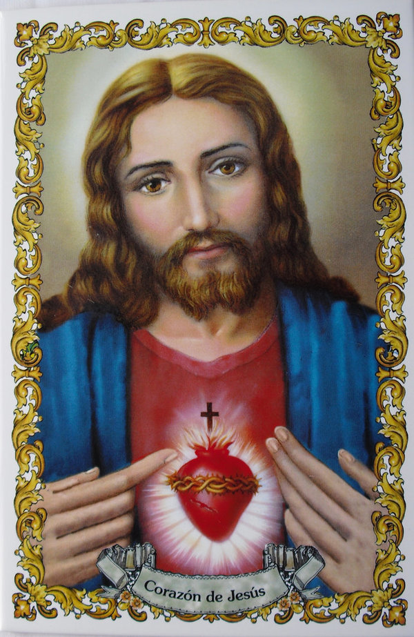 Azulejo Corazón de Jesús