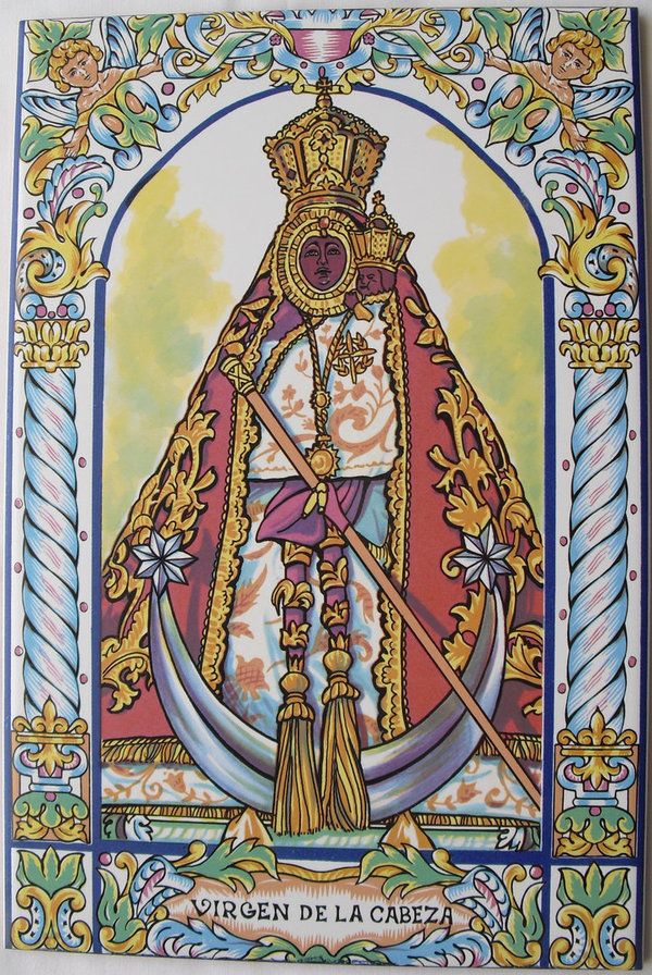 Azulejo Virgen de la Cabeza