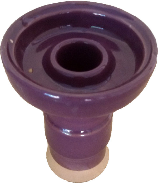 Cazoleta de cerámica violeta