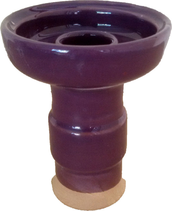 Cazoleta de cerámica violeta