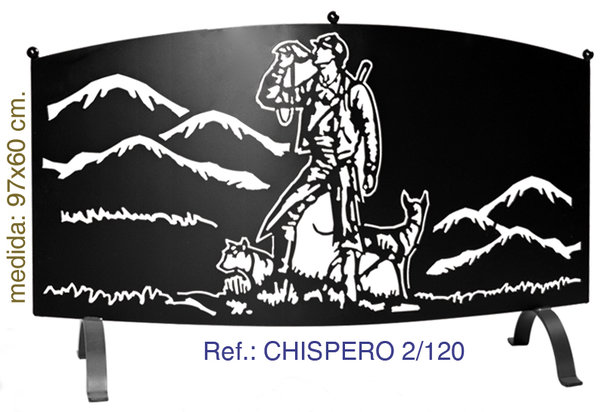 PROTECTOR PARA CHIMENEA CAZADOR - CHISPERO 2