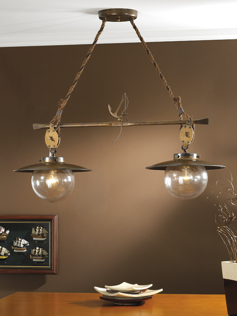 Cardenal ceiling lamp 2 lights