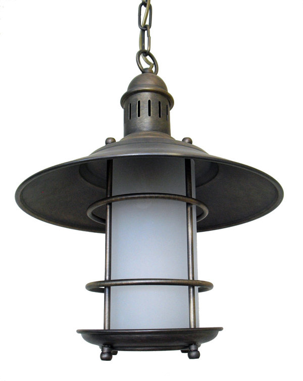 Lámpara de techo de 1 luz modelo náutico pequeño
