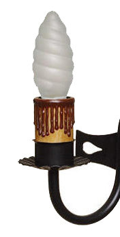 WALL LAMP, RUSTIC Nº1 2 LIGHTS