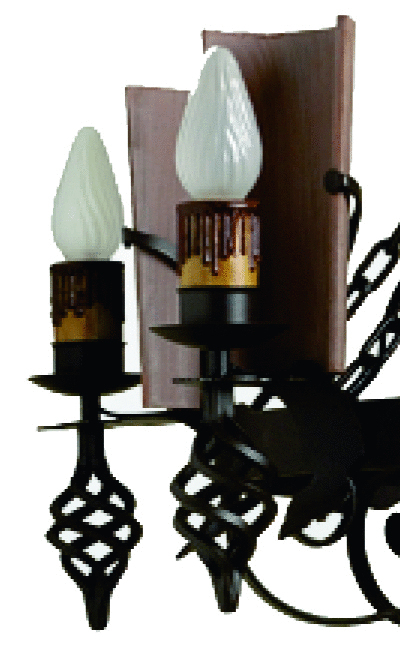 RONDEÑA LAMPE 8 LICHTER FLIESE