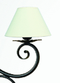 LAMPE 3 Lichter mit Schirm