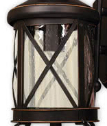 ORQUIDEA OUTDOOR WALL LAMP black/gold