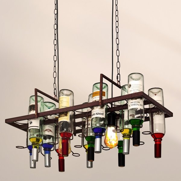 Hanging lamp BODEGA 12 BOTTLES