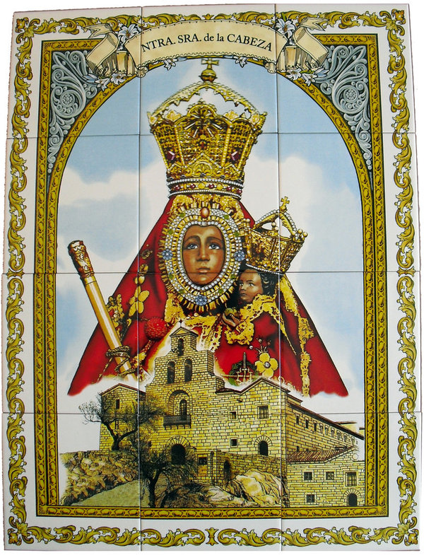 Virgen de la cabeza Mosaico