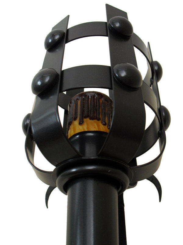 Forge wall light medieval torch 1 light - CAN-AP2010P